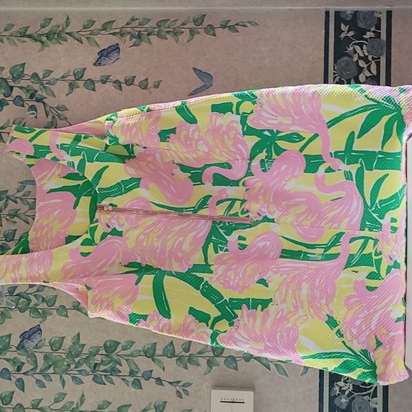 Cute! Lilly Pulitzer for Target flamingo pattern 20th Anniversary dress - Picture 2 of 14